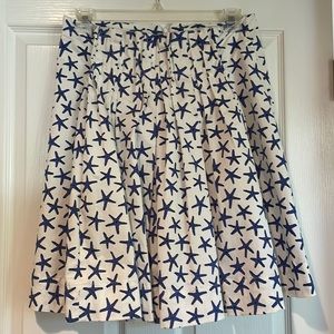 Gorgeous Kate Spade Sea Star Cotton Skirt 12